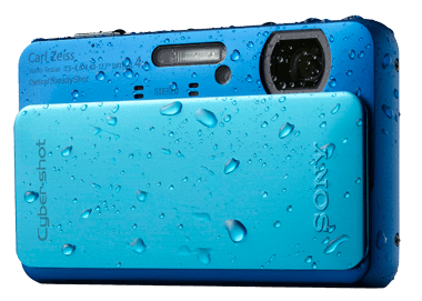 Slick product image of the Sony Cyber-shot DSC-TX20 L (L for Blue)