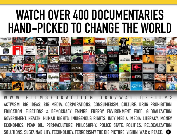 400 Documentaries Hand-Picked to Change the World