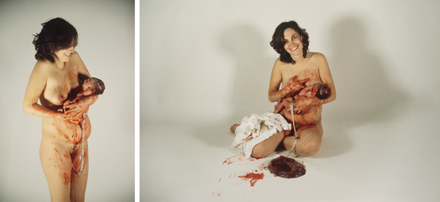 Ana Alvarez-Errecalde on the birth of her daughter says: "I open, I transform, I bleed, I scream and I smile"