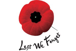 remembrance day poppy lest we forget